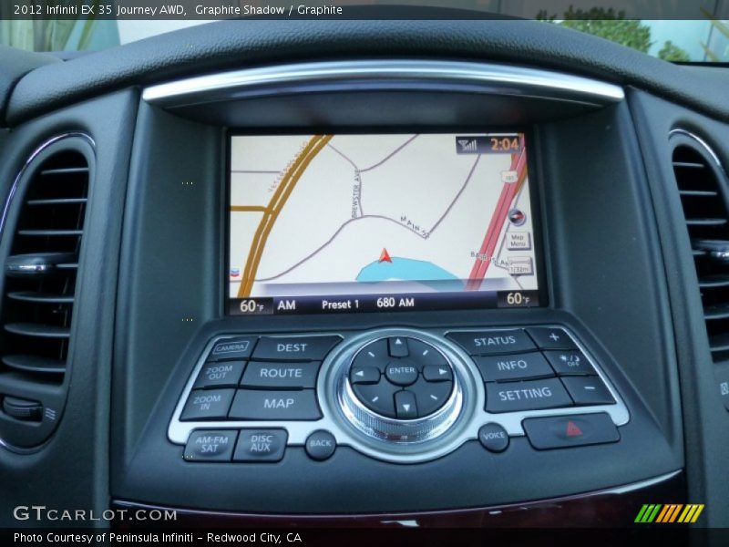 Graphite Shadow / Graphite 2012 Infiniti EX 35 Journey AWD