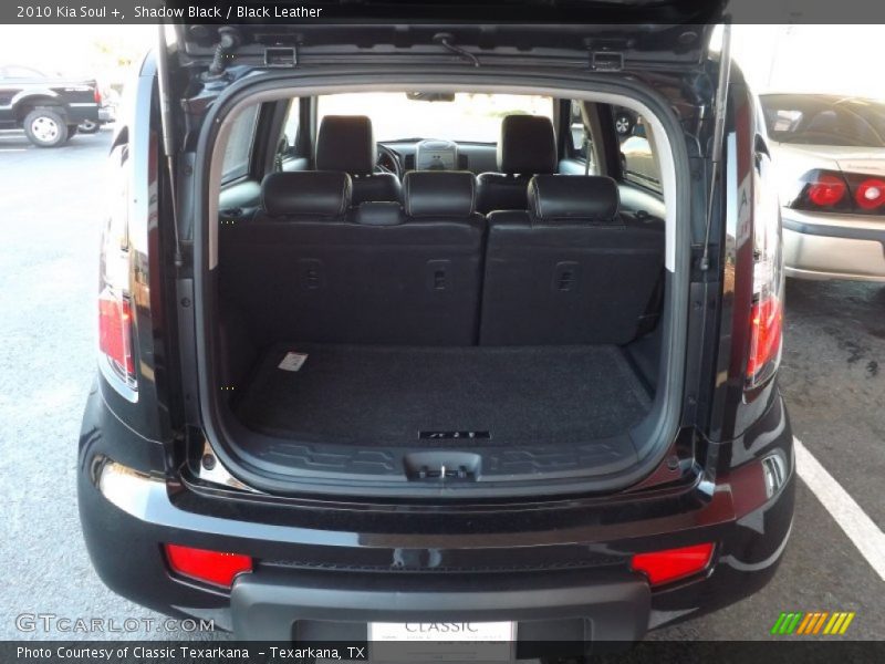 Shadow Black / Black Leather 2010 Kia Soul +