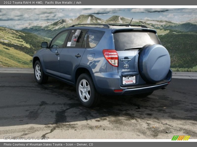 Pacific Blue Metallic / Ash 2012 Toyota RAV4 I4 4WD