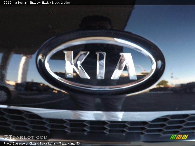 Shadow Black / Black Leather 2010 Kia Soul +