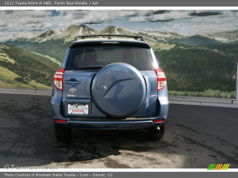 Pacific Blue Metallic / Ash 2012 Toyota RAV4 I4 4WD