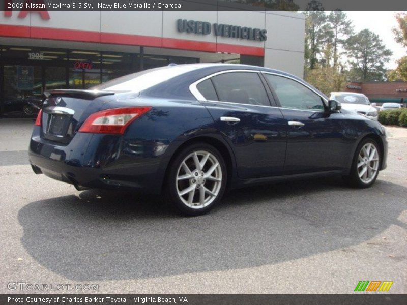 Navy Blue Metallic / Charcoal 2009 Nissan Maxima 3.5 SV