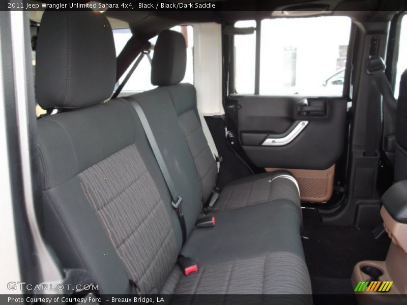 Black / Black/Dark Saddle 2011 Jeep Wrangler Unlimited Sahara 4x4