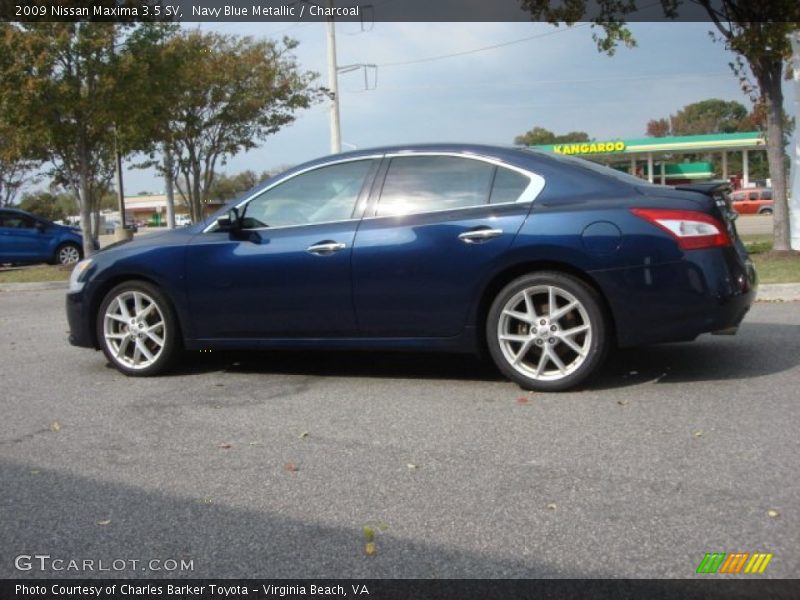 Navy Blue Metallic / Charcoal 2009 Nissan Maxima 3.5 SV