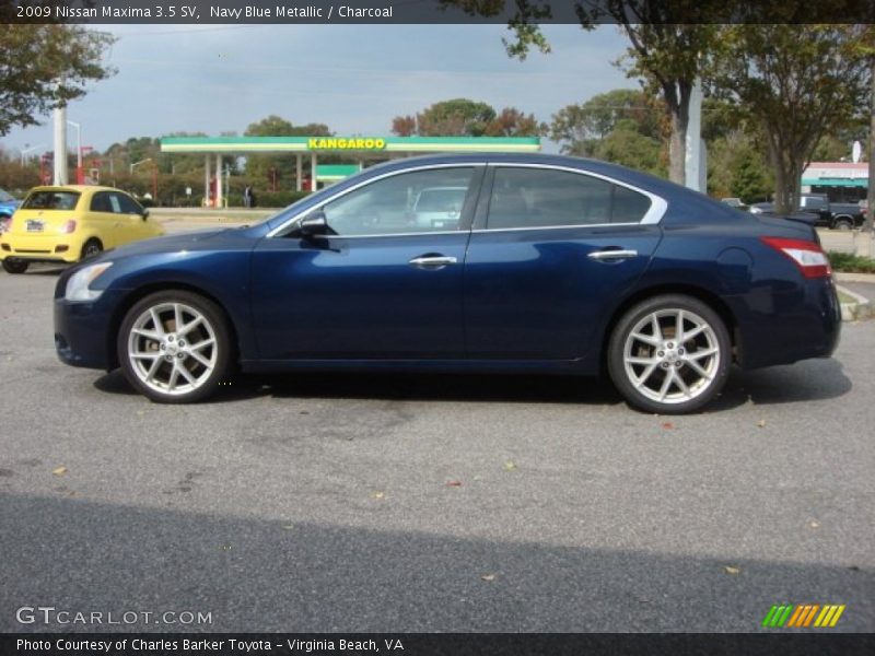 Navy Blue Metallic / Charcoal 2009 Nissan Maxima 3.5 SV