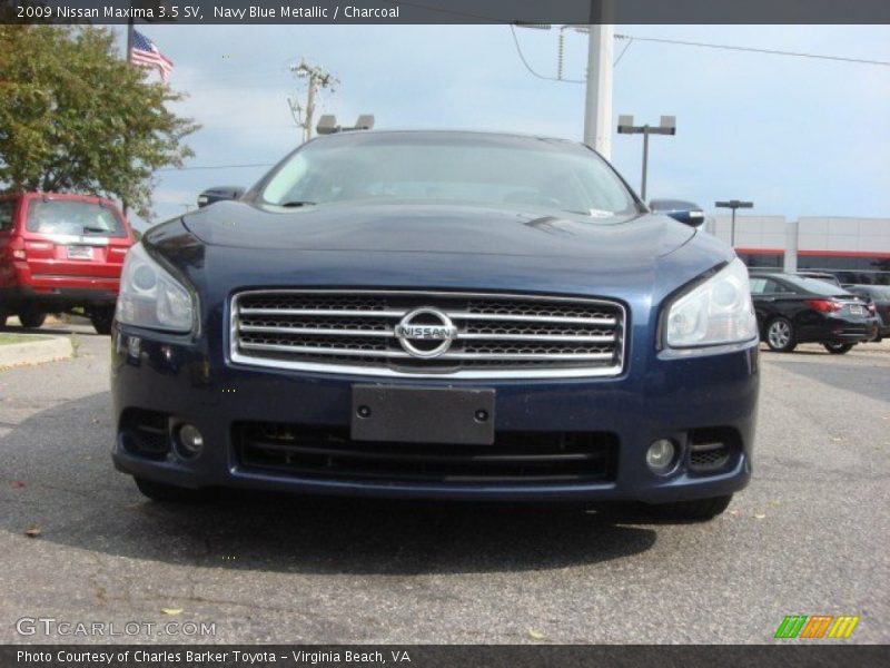 Navy Blue Metallic / Charcoal 2009 Nissan Maxima 3.5 SV