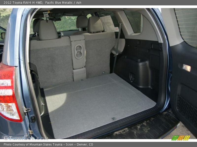 Pacific Blue Metallic / Ash 2012 Toyota RAV4 I4 4WD