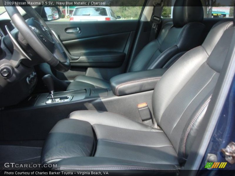 Navy Blue Metallic / Charcoal 2009 Nissan Maxima 3.5 SV