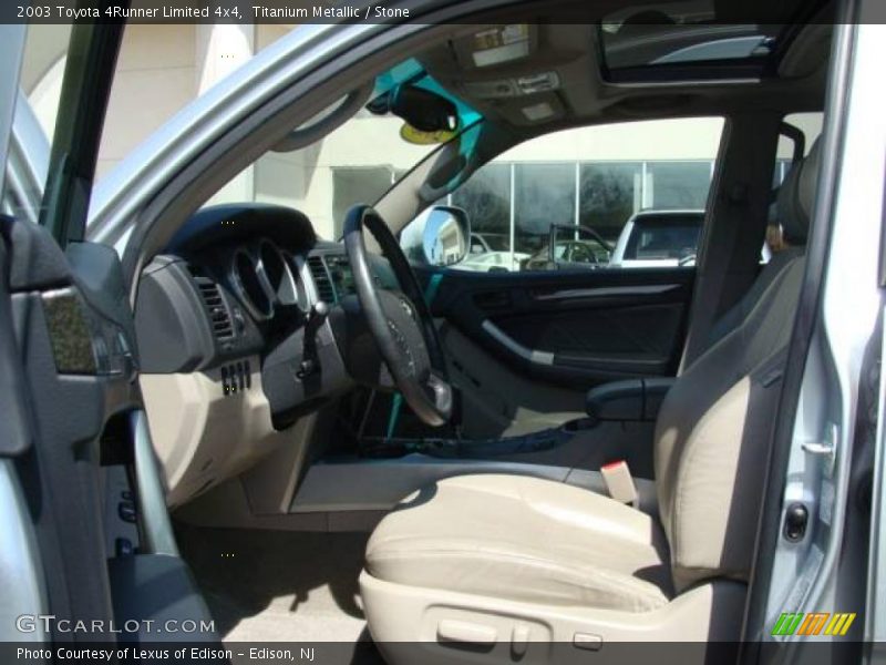 Titanium Metallic / Stone 2003 Toyota 4Runner Limited 4x4