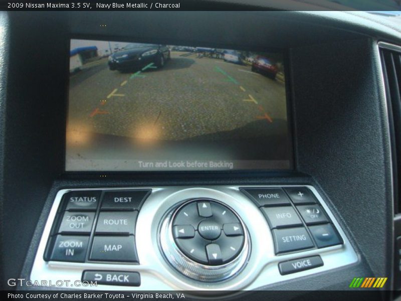 Navy Blue Metallic / Charcoal 2009 Nissan Maxima 3.5 SV