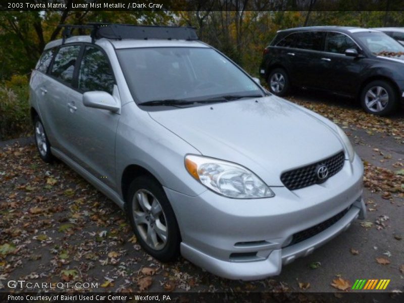 Lunar Mist Metallic / Dark Gray 2003 Toyota Matrix