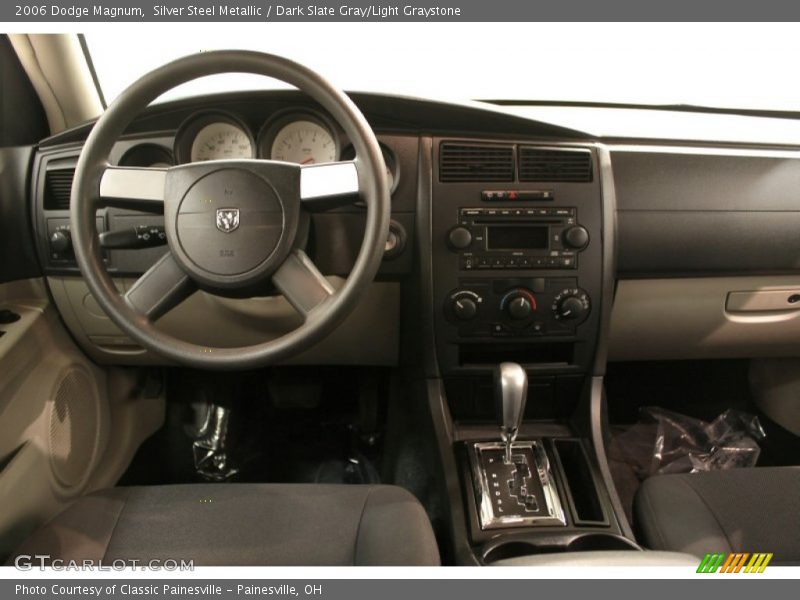 Silver Steel Metallic / Dark Slate Gray/Light Graystone 2006 Dodge Magnum