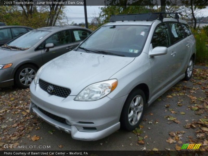Lunar Mist Metallic / Dark Gray 2003 Toyota Matrix