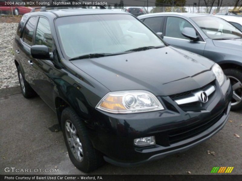 Nighthawk Black Pearl / Saddle 2004 Acura MDX Touring