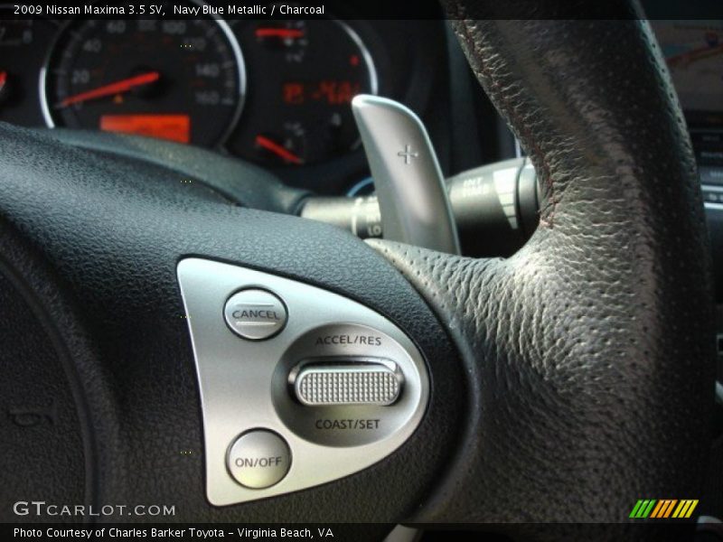 Navy Blue Metallic / Charcoal 2009 Nissan Maxima 3.5 SV