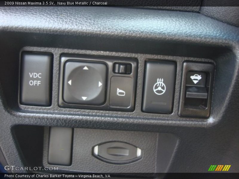 Navy Blue Metallic / Charcoal 2009 Nissan Maxima 3.5 SV
