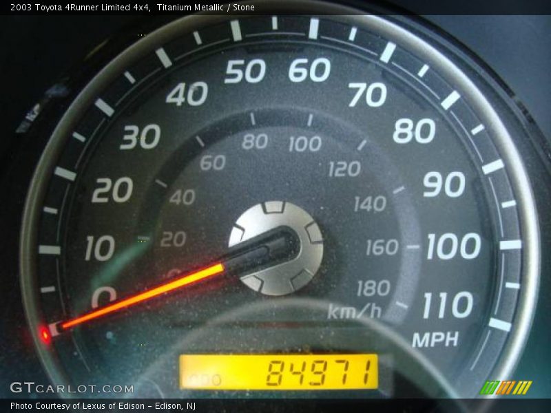 Titanium Metallic / Stone 2003 Toyota 4Runner Limited 4x4