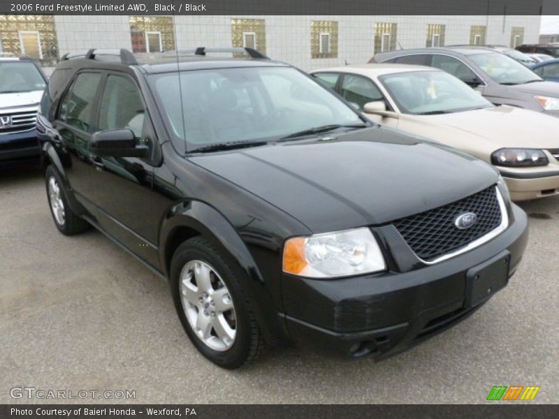 Black / Black 2006 Ford Freestyle Limited AWD