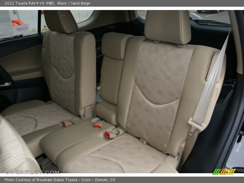 Black / Sand Beige 2012 Toyota RAV4 V6 4WD