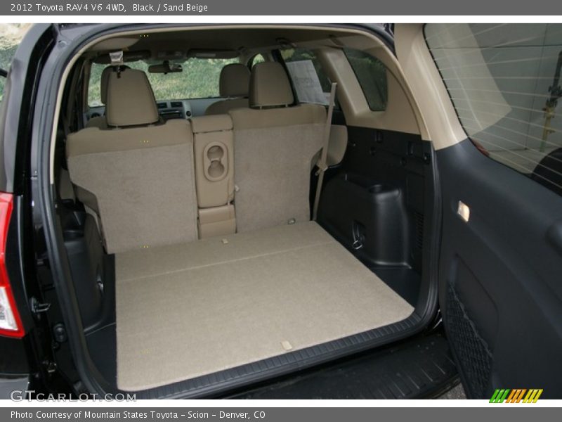 Black / Sand Beige 2012 Toyota RAV4 V6 4WD