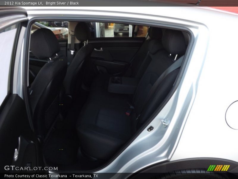Bright Silver / Black 2012 Kia Sportage LX