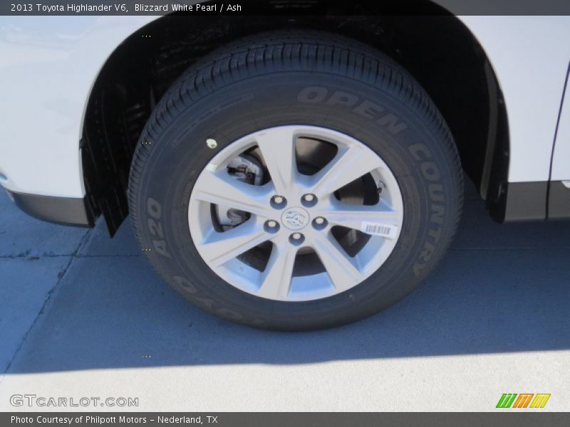  2013 Highlander V6 Wheel