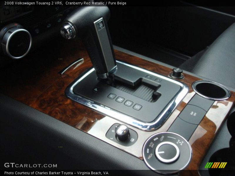 Cranberry Red Metallic / Pure Beige 2008 Volkswagen Touareg 2 VR6