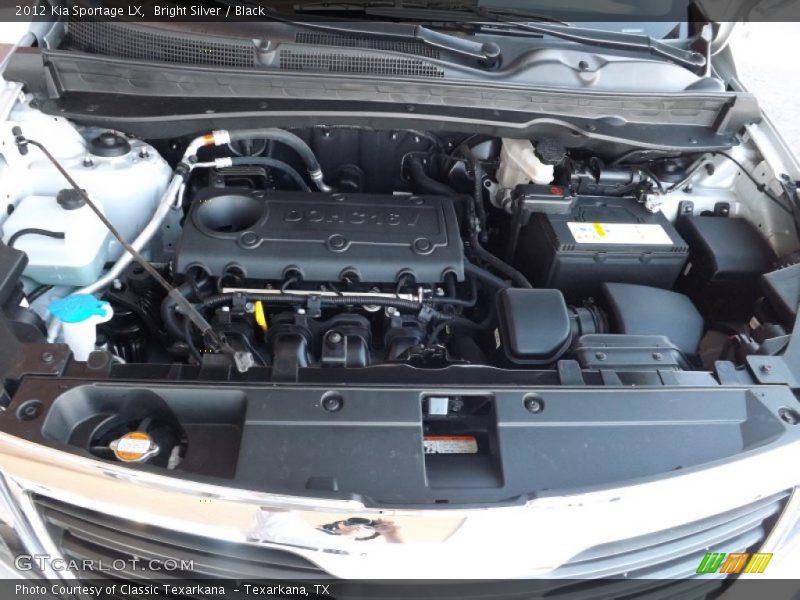 Bright Silver / Black 2012 Kia Sportage LX