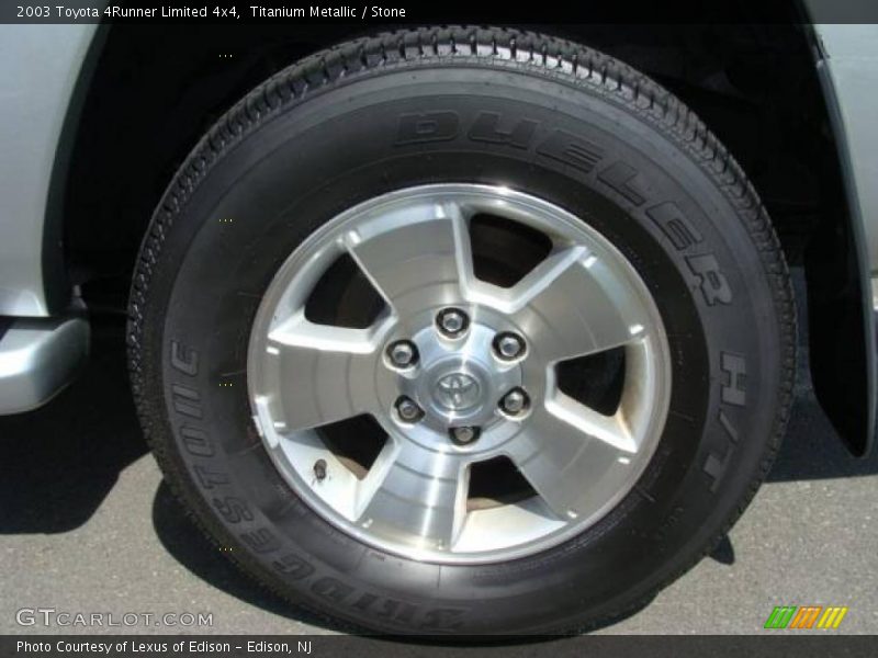 Titanium Metallic / Stone 2003 Toyota 4Runner Limited 4x4