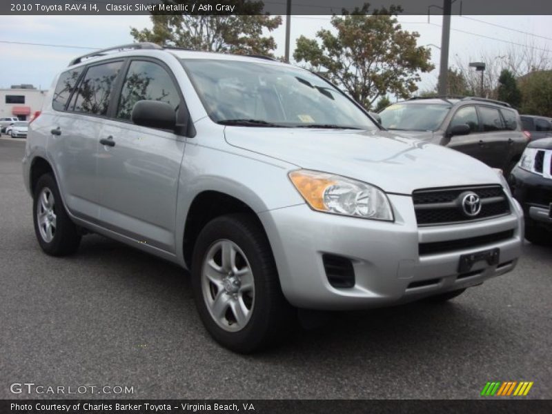 Classic Silver Metallic / Ash Gray 2010 Toyota RAV4 I4