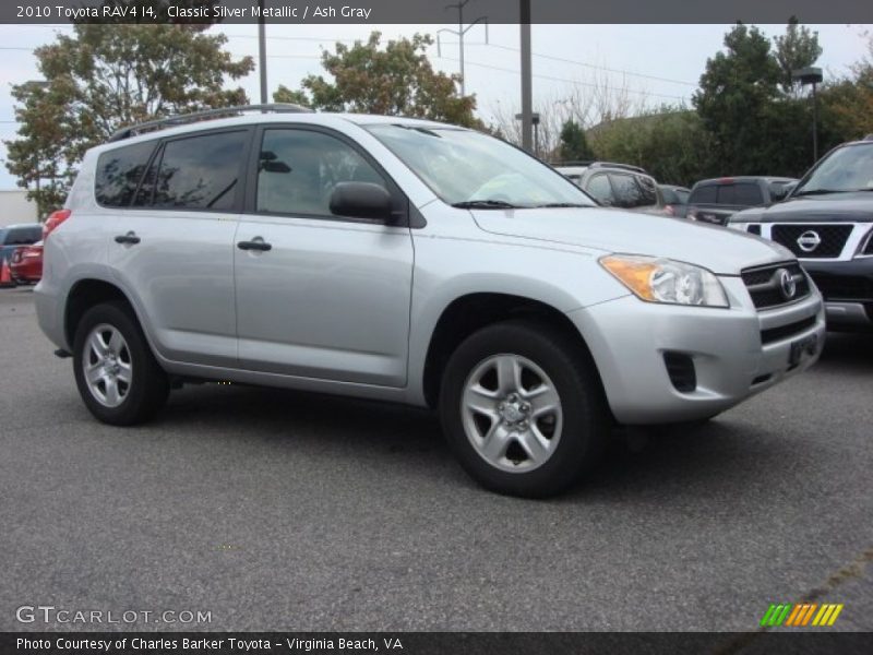 Classic Silver Metallic / Ash Gray 2010 Toyota RAV4 I4