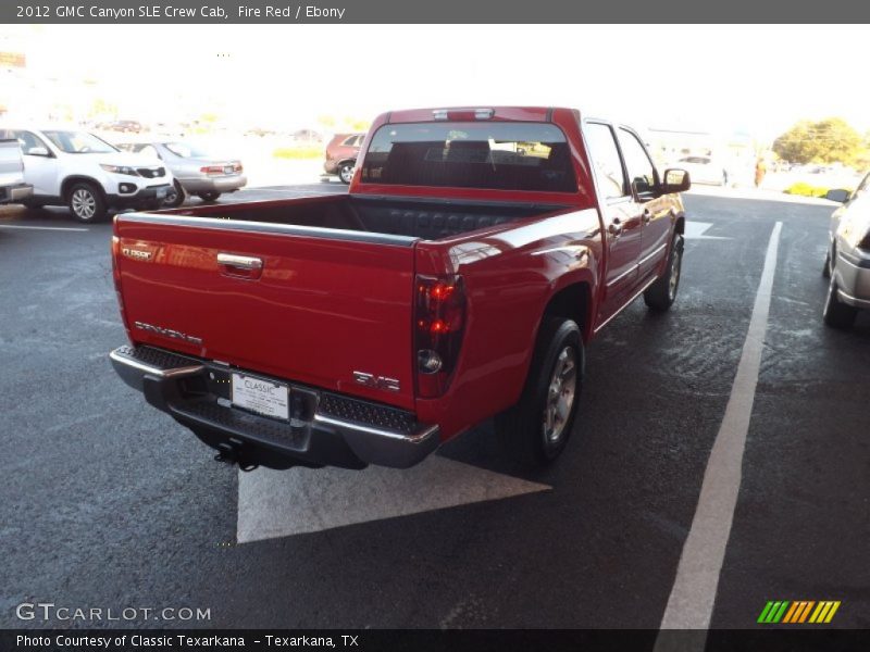 Fire Red / Ebony 2012 GMC Canyon SLE Crew Cab
