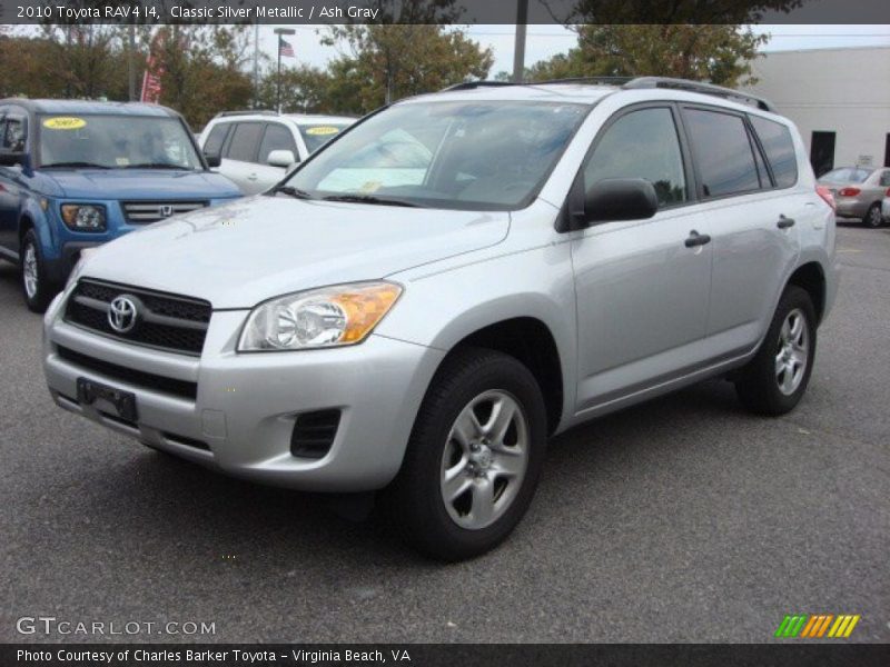 Classic Silver Metallic / Ash Gray 2010 Toyota RAV4 I4