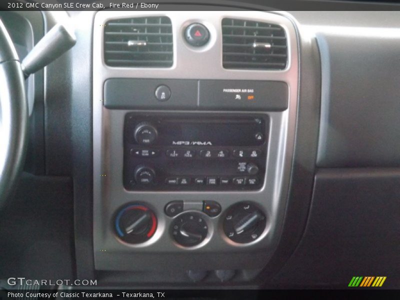 Fire Red / Ebony 2012 GMC Canyon SLE Crew Cab