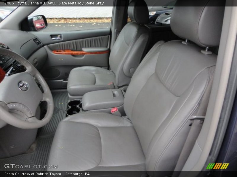 Slate Metallic / Stone Gray 2006 Toyota Sienna XLE AWD