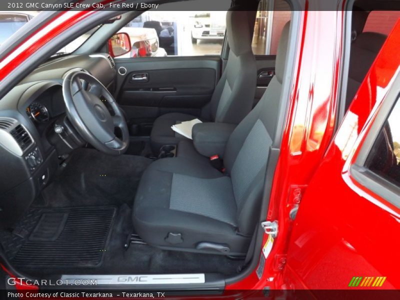 Fire Red / Ebony 2012 GMC Canyon SLE Crew Cab