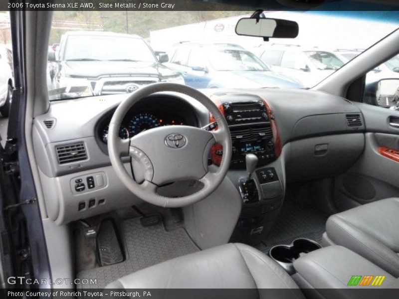 Slate Metallic / Stone Gray 2006 Toyota Sienna XLE AWD