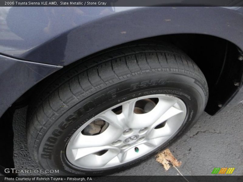 Slate Metallic / Stone Gray 2006 Toyota Sienna XLE AWD