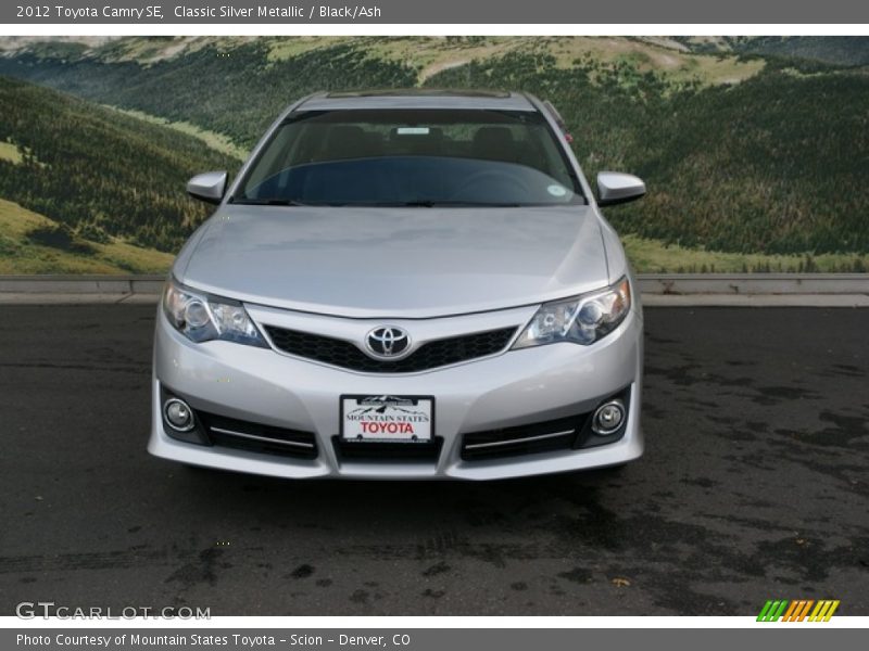 Classic Silver Metallic / Black/Ash 2012 Toyota Camry SE