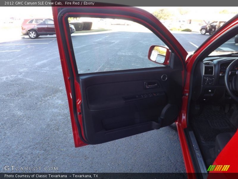 Fire Red / Ebony 2012 GMC Canyon SLE Crew Cab