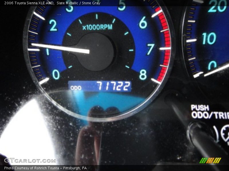 Slate Metallic / Stone Gray 2006 Toyota Sienna XLE AWD