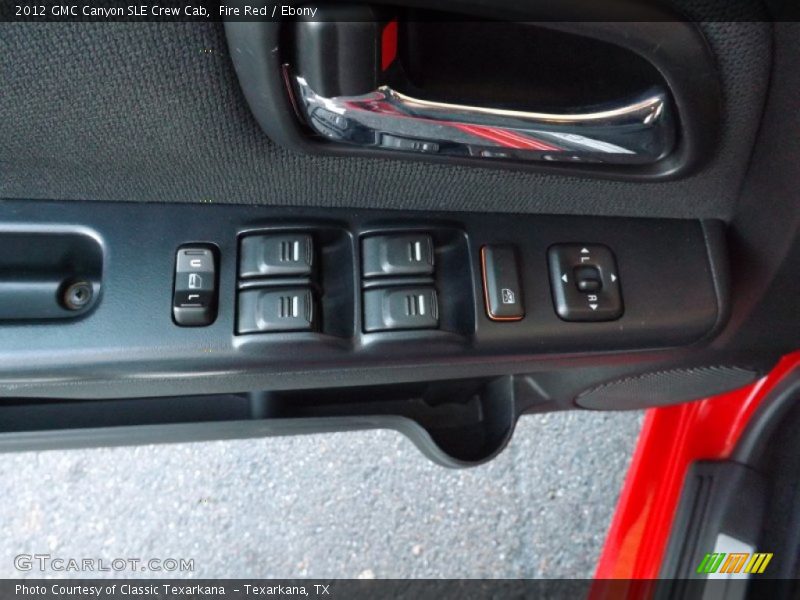 Fire Red / Ebony 2012 GMC Canyon SLE Crew Cab
