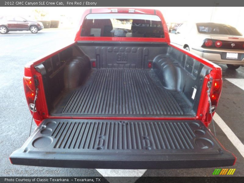 Fire Red / Ebony 2012 GMC Canyon SLE Crew Cab