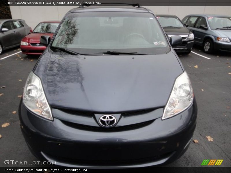 Slate Metallic / Stone Gray 2006 Toyota Sienna XLE AWD