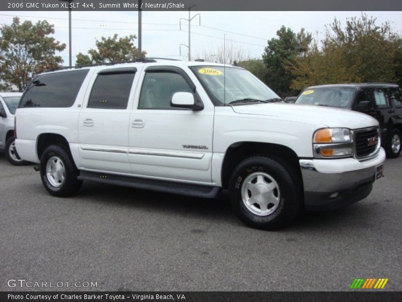 Summit White / Neutral/Shale 2006 GMC Yukon XL SLT 4x4