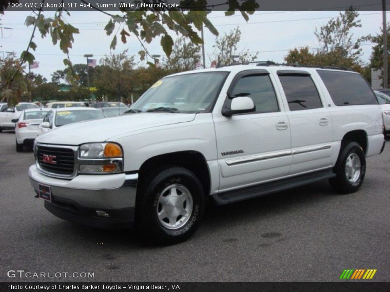 Summit White / Neutral/Shale 2006 GMC Yukon XL SLT 4x4