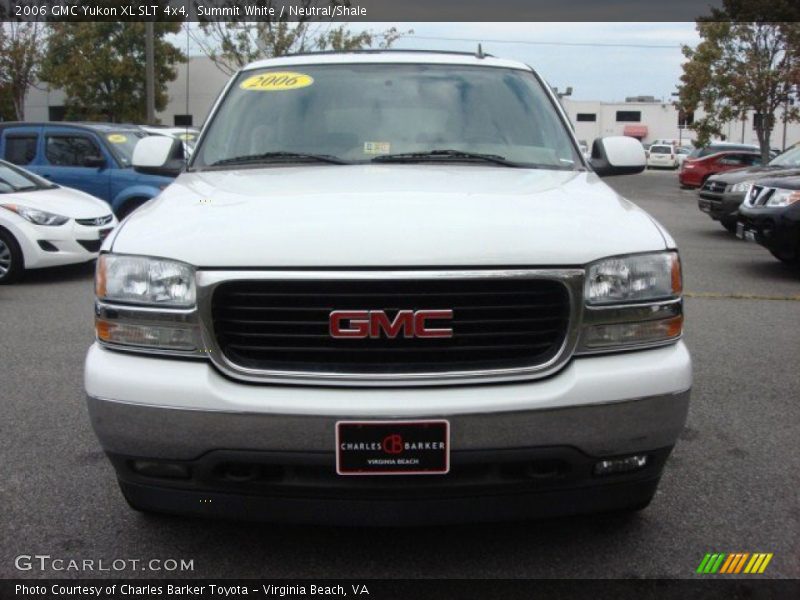 Summit White / Neutral/Shale 2006 GMC Yukon XL SLT 4x4