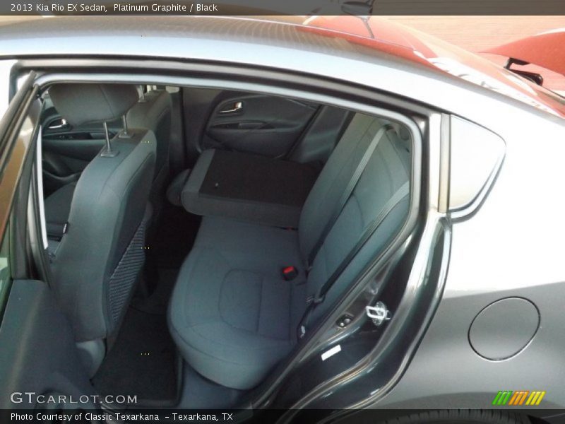 Platinum Graphite / Black 2013 Kia Rio EX Sedan
