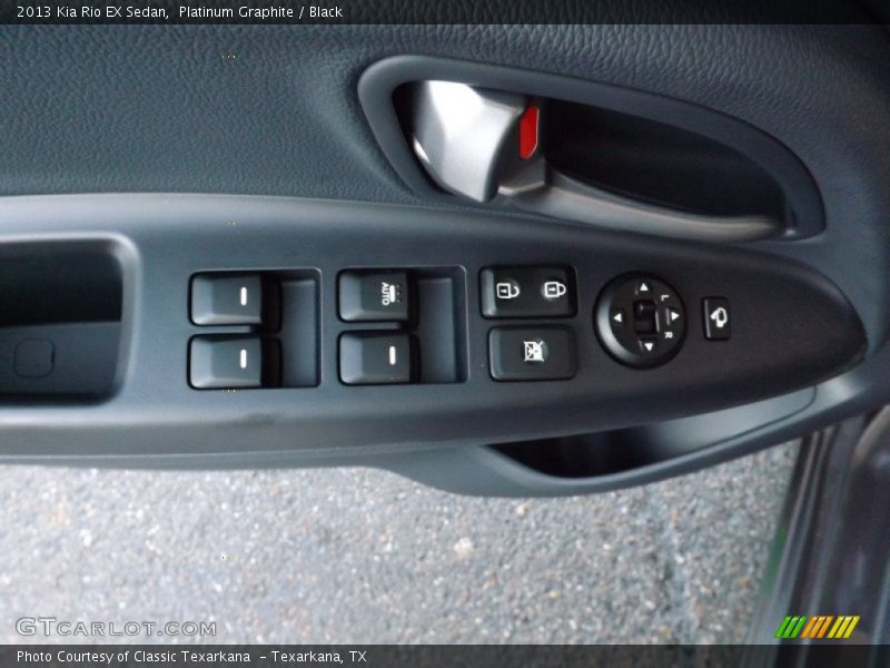 Platinum Graphite / Black 2013 Kia Rio EX Sedan