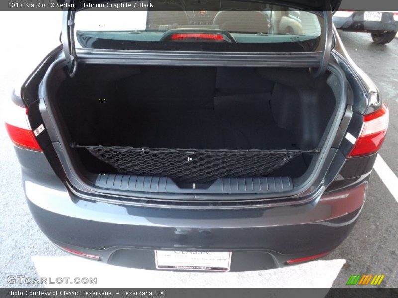 Platinum Graphite / Black 2013 Kia Rio EX Sedan